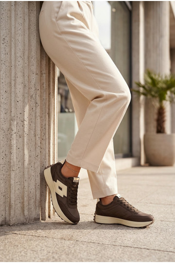 Sneakers da donna LOTTO 2401930U CALENTO Cioccolato 2