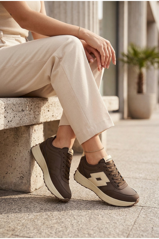 Sneakers da donna LOTTO 2401930U CALENTO Cioccolato