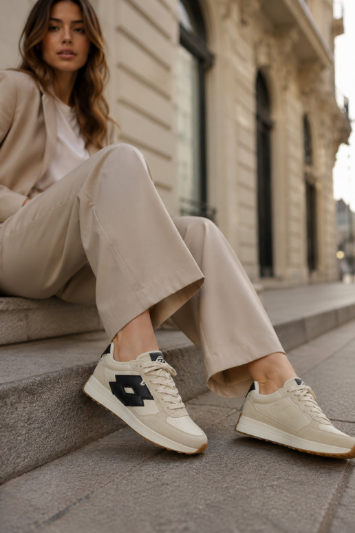 Sneakers da donna LOTTO 2401930U CALENTO in bianco attenuato