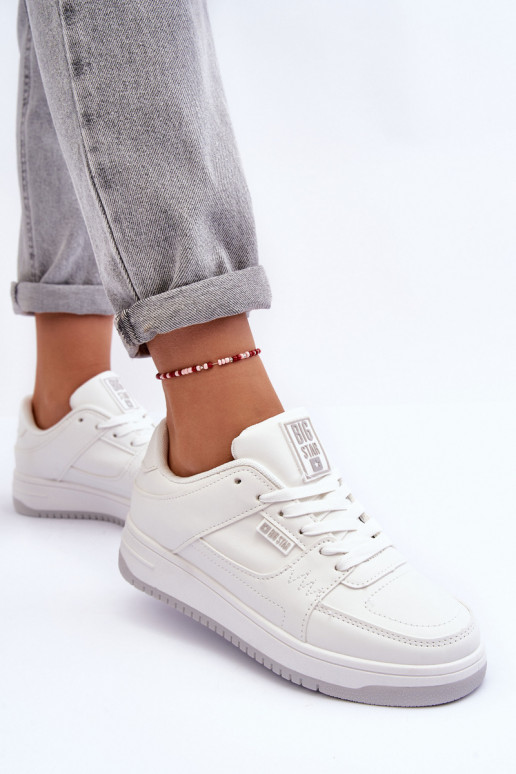 Scarpe sportive da donna Big Star MM274354 in bianco