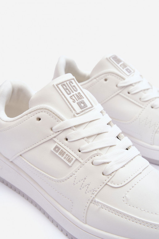 Scarpe sportive da donna Big Star MM274354 in bianco
