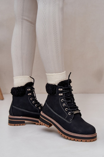 Stivali isolati da donna in nero Big Star OO274A287 2