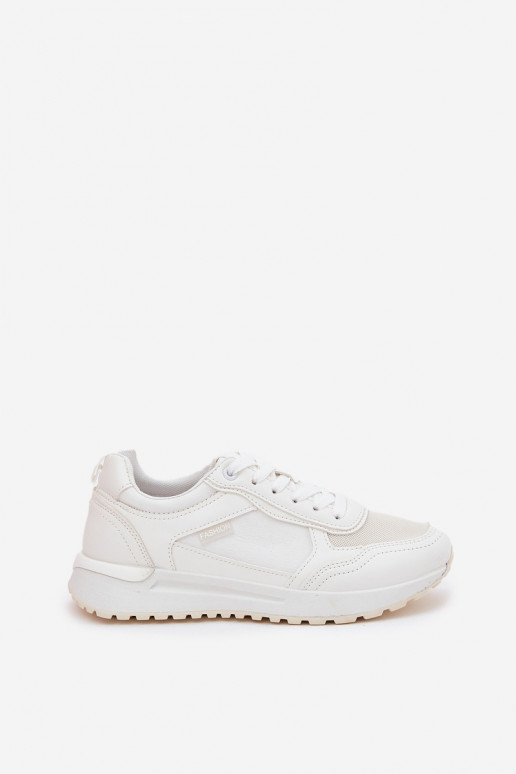 Sneakers da donna in bianco Laaksona