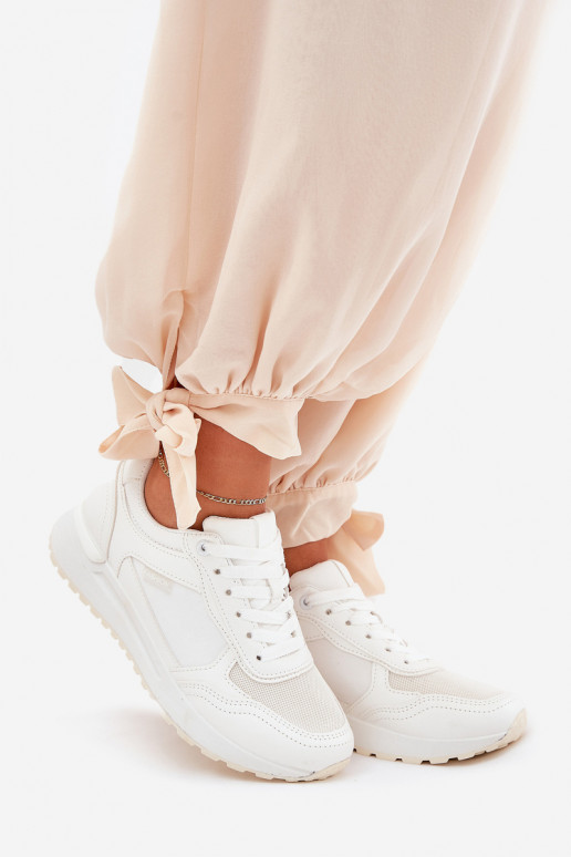 Sneakers da donna in bianco Laaksona