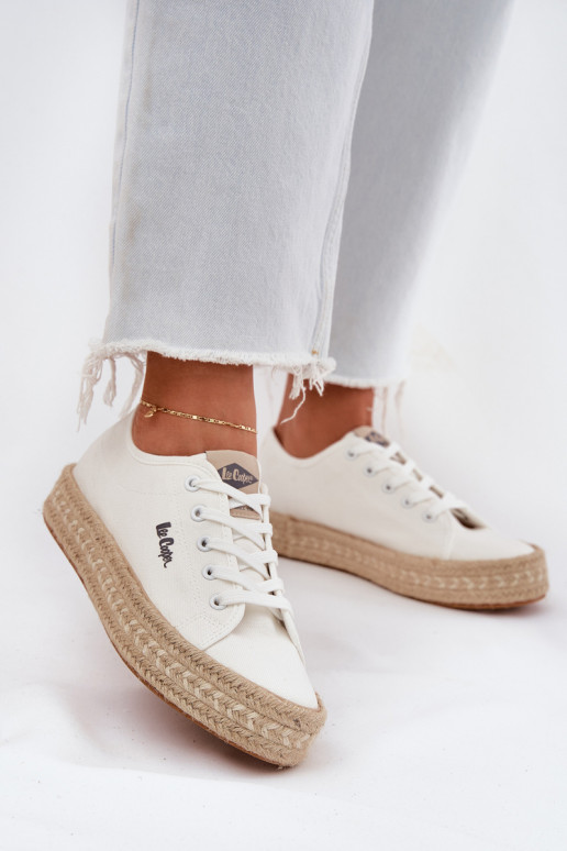scarpe casual Lee Cooper LCIN-25-44-3217 bianche