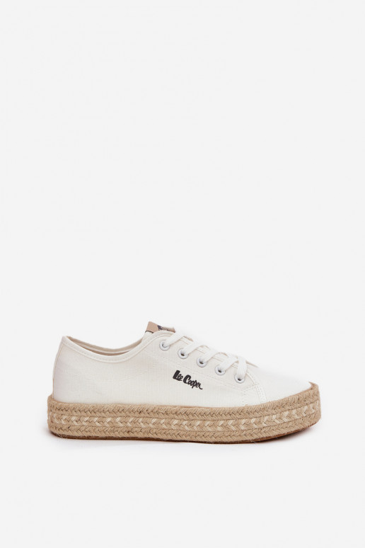 scarpe casual Lee Cooper LCIN-25-44-3217 bianche