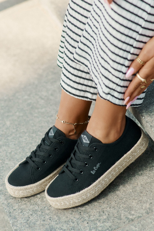 scarpe casual nere Lee Cooper LCIN-25-44-3216