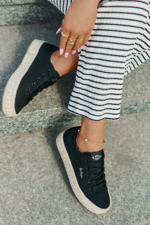 scarpe casual nere Lee Cooper LCIN-25-44-3216