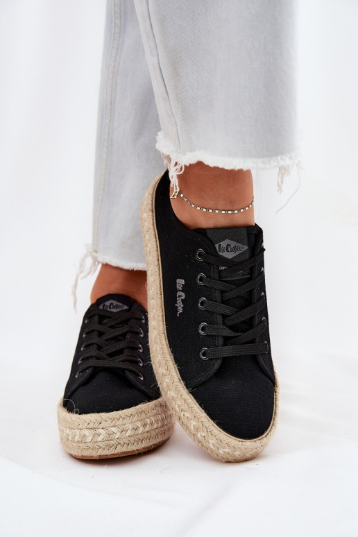 scarpe casual nere Lee Cooper LCIN-25-44-3216