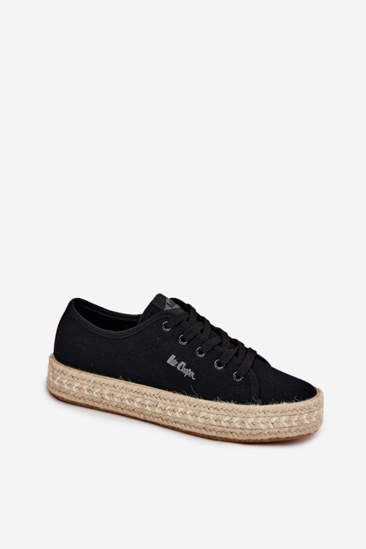 scarpe casual nere Lee Cooper LCIN-25-44-3216