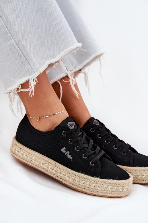 scarpe casual nere Lee Cooper LCIN-25-44-3216