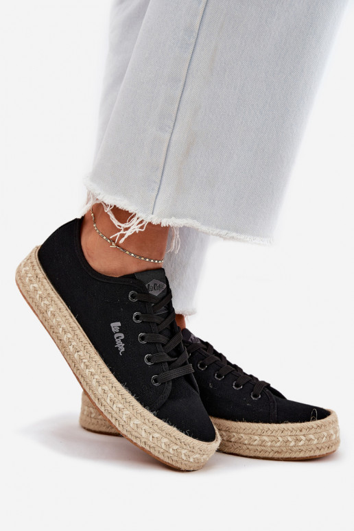 scarpe casual nere Lee Cooper LCIN-25-44-3216