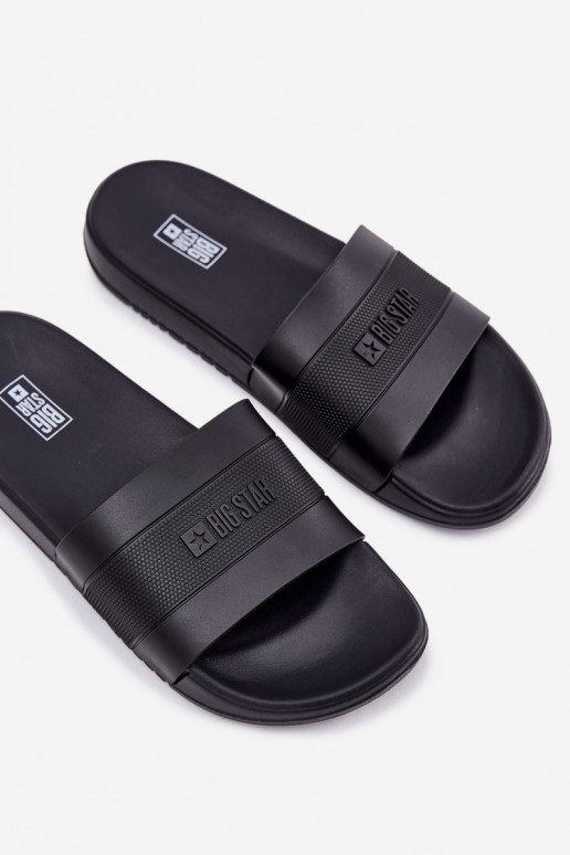infradito da uomo neri Big Star RR174A046