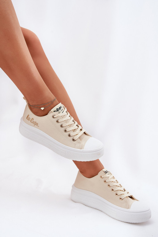 Scarpe casual su piattaforma in sabbia Lee Cooper LCIN-24-44-2464L