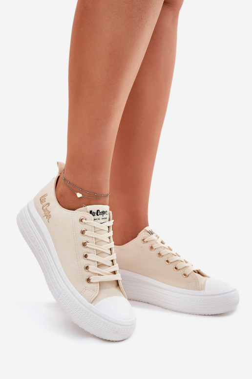 Scarpe casual su piattaforma in sabbia Lee Cooper LCIN-24-44-2464L