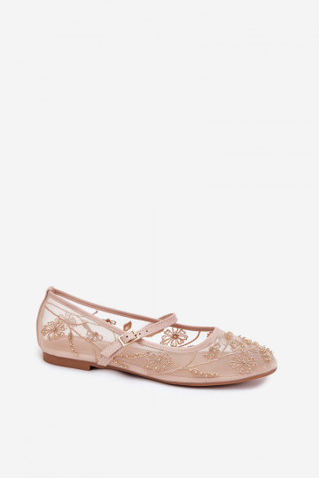 Ballerine in rete con ricami e decorazioni in sabbia Tillilora 2
