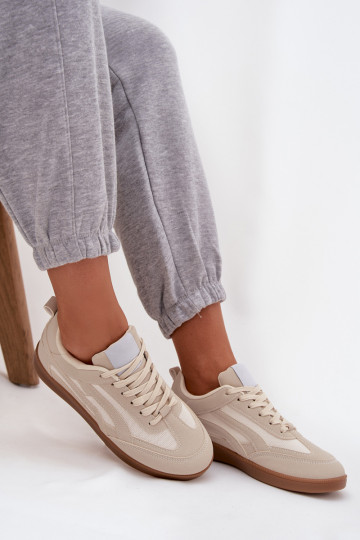 Sneakers beige da donna modello Hanelor