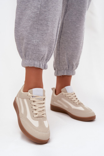 Sneakers beige da donna modello Hanelor 2