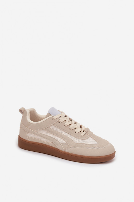 Sneakers beige da donna modello Hanelor