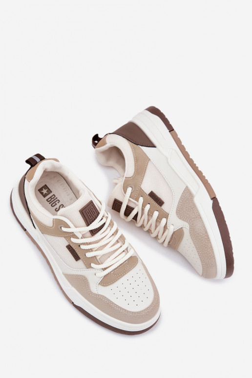 Sneakers da uomo color sabbia Big Star RR174604