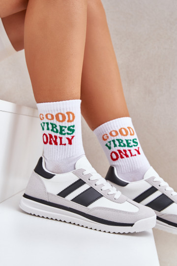 Scarpe sportive bianche da donna Galabis 2