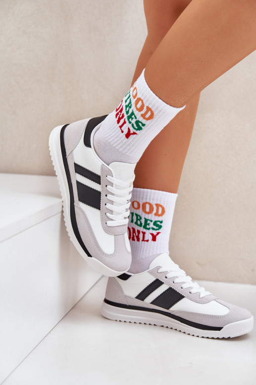 Scarpe sportive bianche da donna Galabis
