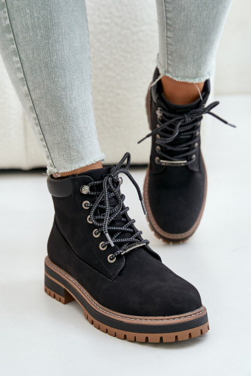scarpe isolate da donna Big Star OO274A290 nere 2