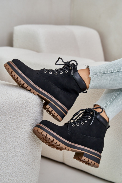 scarpe isolate da donna Big Star OO274A290 nere