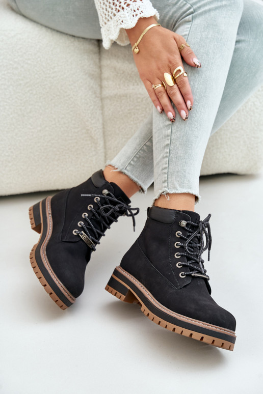 scarpe isolate da donna Big Star OO274A290 nere