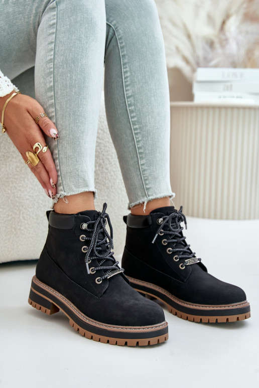 scarpe isolate da donna Big Star OO274A290 nere