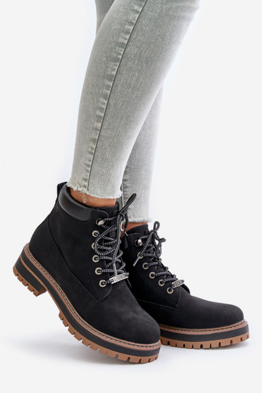 scarpe isolate da donna Big Star OO274A290 nere