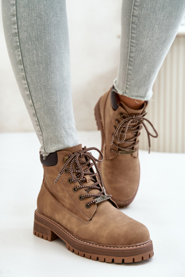 scarpe isolate da donna Big Star OO274A289 marroni 2