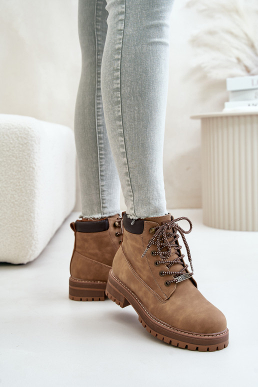 scarpe isolate da donna Big Star OO274A289 marroni
