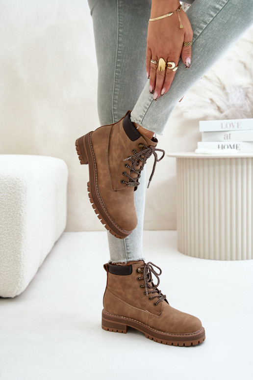 scarpe isolate da donna Big Star OO274A289 marroni