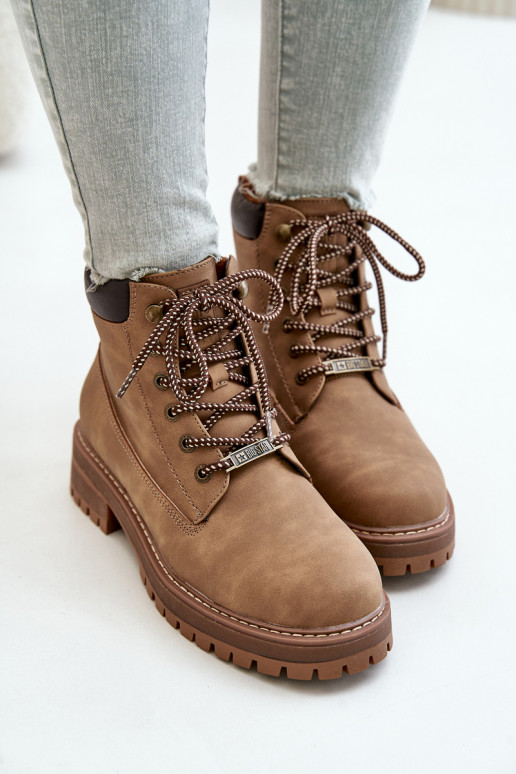 scarpe isolate da donna Big Star OO274A289 marroni