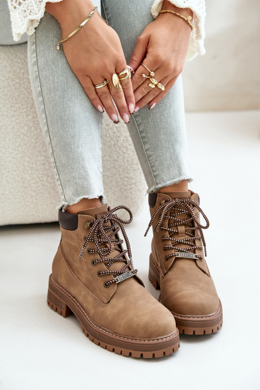 scarpe isolate da donna Big Star OO274A289 marroni
