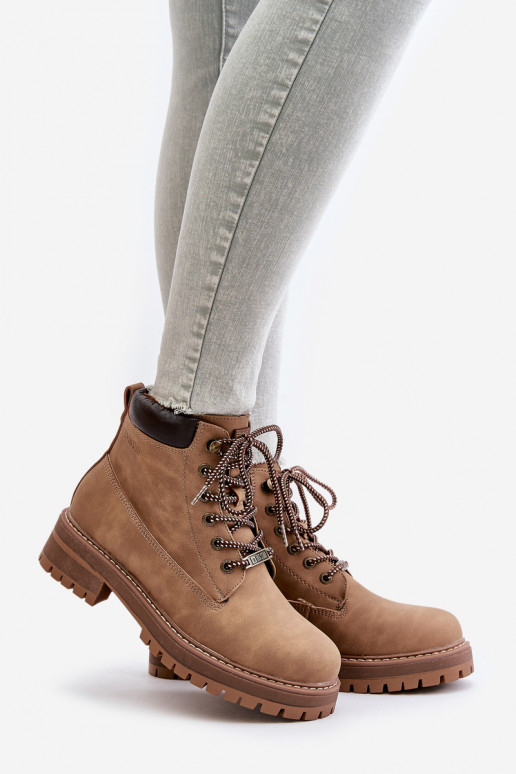 scarpe isolate da donna Big Star OO274A289 marroni