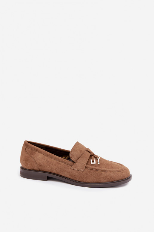 mocassini da donna in suede sintetico marroni Raylie