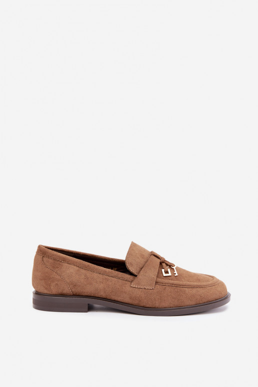 mocassini da donna in suede sintetico marroni Raylie