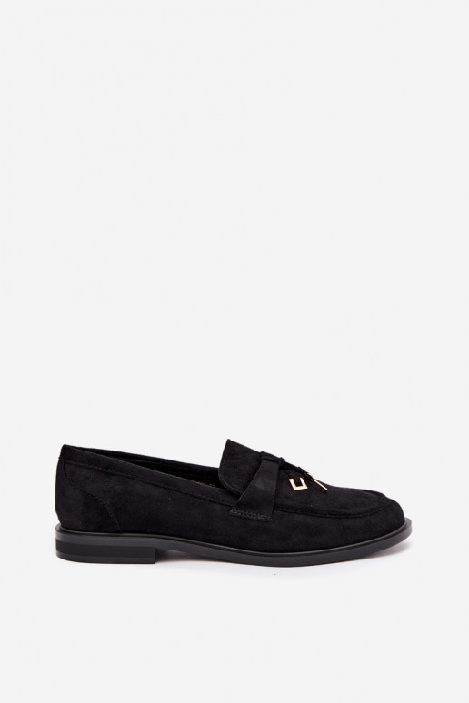mocassini da donna in suede sintetico neri Raylie