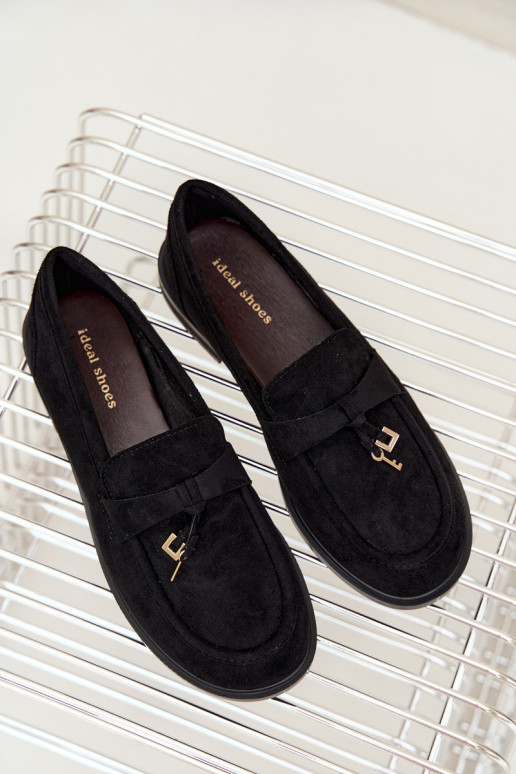 mocassini da donna in suede sintetico neri Raylie