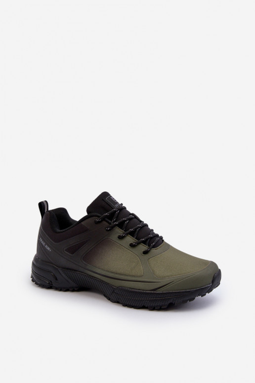 scarpe sportive da uomo color chaki Trekas