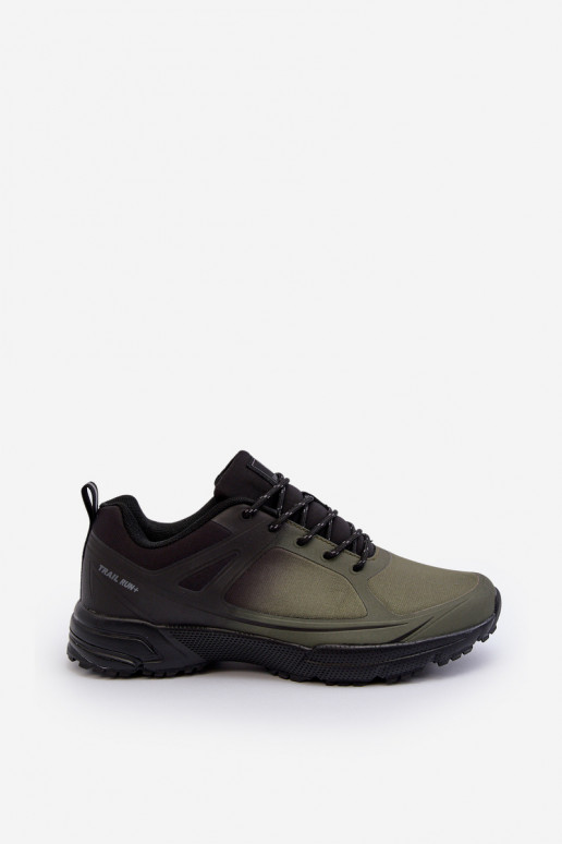scarpe sportive da uomo color chaki Trekas