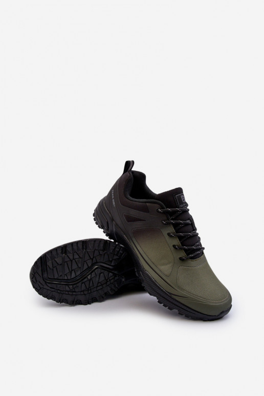 scarpe sportive da uomo color chaki Trekas