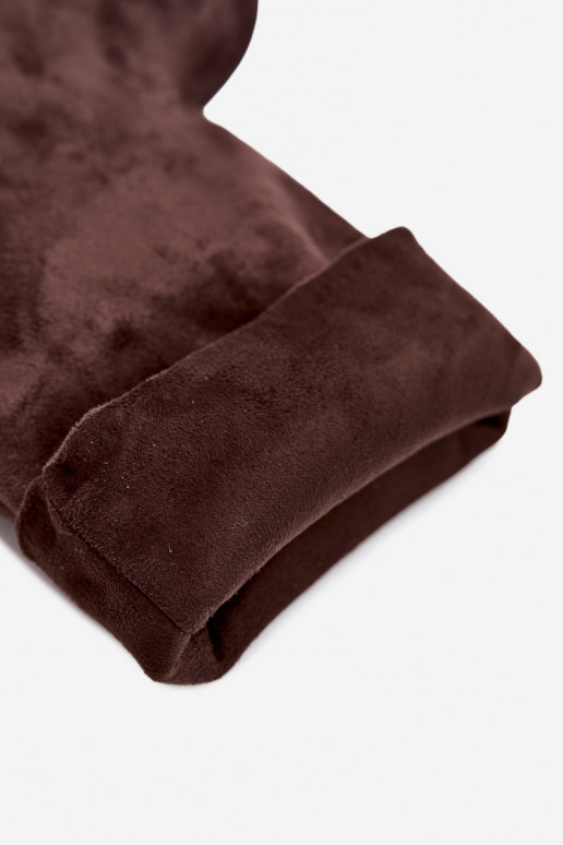Stivaletti color cioccolato con tacchi sottili Slouchy Penrose