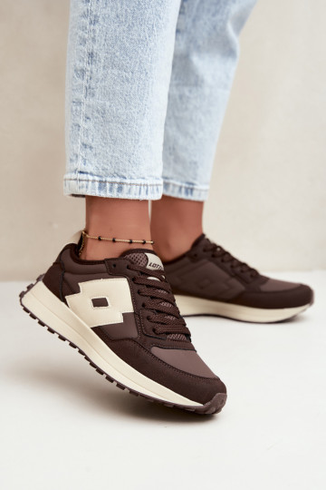 Sneakers da donna LOTTO 2401930U CALENTO Cioccolato 2