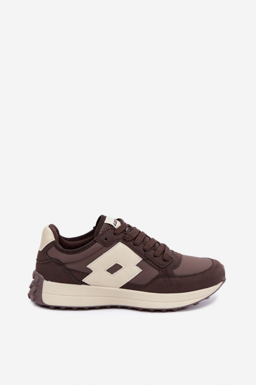 Sneakers da donna LOTTO 2401930U CALENTO Cioccolato