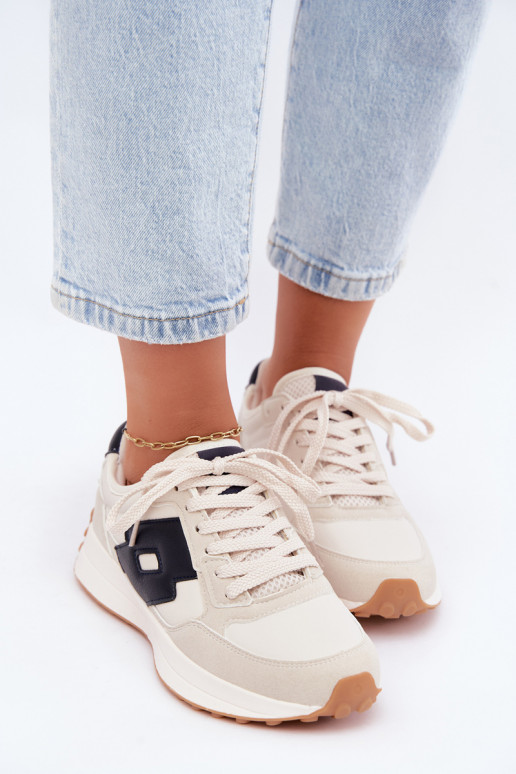 Sneakers da donna LOTTO 2401930U CALENTO in bianco attenuato
