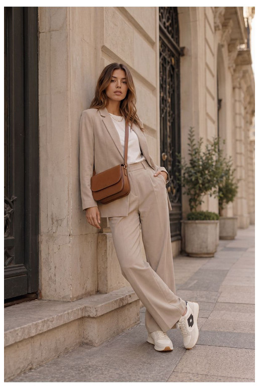 Sneakers da donna LOTTO 2401930U CALENTO in bianco attenuato