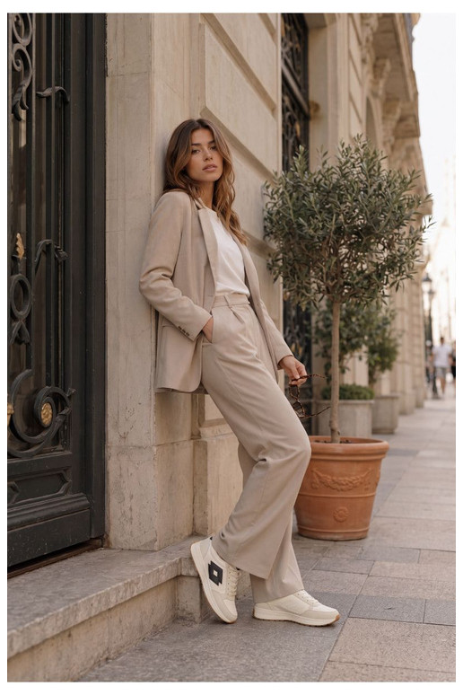 Sneakers da donna LOTTO 2401930U CALENTO in bianco attenuato